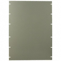 Hammond Manufacturing - PBPA19029CG2 - PANEL FRONT 29.7X19X0.13" BE/GY