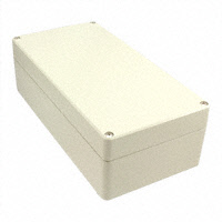 Hammond Manufacturing - R100-164-000 - BOX ALUM GRAY 12.6"L X 6.3"W