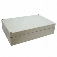 Hammond Manufacturing - R100-322-000 - BOX ALUM GRAY 18.9"L X 12.6"W