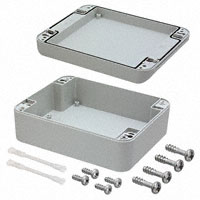 Hammond Manufacturing - R230-130-000 - BOX ABS GRAY 6.3"L X 5.12"W