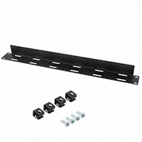 Hammond Manufacturing - RASB19BK1 - SUPPORT BAR REAR RAIL MOUNT 19"