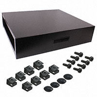 Hammond Manufacturing - RCBS1900324BK1 - RACK STEEL 24.5X21X5.5 BLK