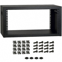 Hammond Manufacturing - RCBS1900813BK1 - RACK STEEL 13X21X10.75 BLK