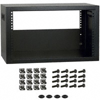 Hammond Manufacturing - RCBS1901013BK1 - RACK STEEL 13X21X12.5 BLK