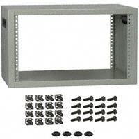 Hammond Manufacturing - RCBS1901013CG1 - RACK STEEL 13X21X12.5 BE/GY