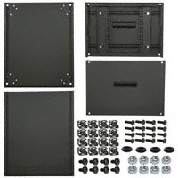 Hammond Manufacturing - RCHS1901017BK1 - RACK STEEL 17.5X21X12.5 BLK