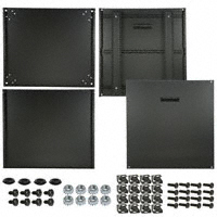 Hammond Manufacturing - RCHS1902224BK1 - RACK STEEL 24.5X21X24.8 BLK