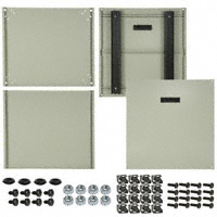 Hammond Manufacturing - RCHS1902224CG1 - RACK STEEL 24.5X21X24.8 BE/GY