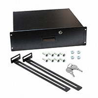 Hammond Manufacturing - RDRW1900516BK1 - DRAWER 16.1X17.4X5.3" BLACK