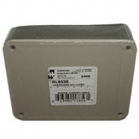 Hammond Manufacturing - RL6335 - BOX ABS GRAY 4.9"L X 3.94"W
