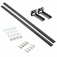 Hammond Manufacturing - RM1U18BRKT - BRACKET REAR KIT FOR 1U