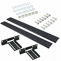 Hammond Manufacturing - RM3U18BRKT - BRACKET REAR KIT FOR 3U