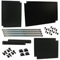 Hammond Manufacturing - RMCS191013BK1 - RACK ALUM 13X17X10.5 BLK