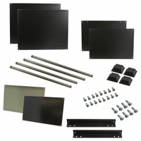 Hammond Manufacturing - RMCS191015BK1 - RACK ALUM 15X17X10.5 BLK