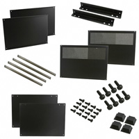 Hammond Manufacturing - RMCV190813BK1 - RACK ALUM 13X17X8.75 BLK