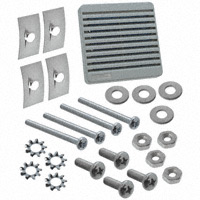 Hammond Manufacturing - XPFA80GY - RACK - FILTER GRILL GREY