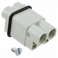 HARTING - 09120023052 - INSERT MALE 2POS+1GND CRIMP