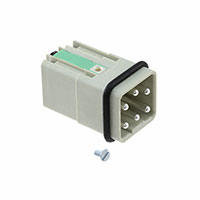 HARTING - 09120052634 - INSERT MALE 5POS PUSH IN LOCK