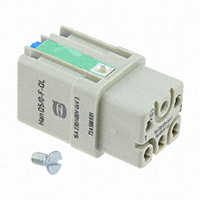 HARTING - 09120052733 - INSERT FEMALE 5POS PUSH IN LOCK