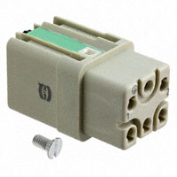 HARTING - 09120052734 - INSERT FEMALE 5POS PUSH IN LOCK