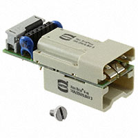 HARTING - 09120062611 - INSERT MALE 4+2POS+1GND CRIMP