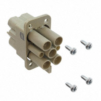 HARTING - 09120062766 - INSERT FEMALE 4+2POS+1GND SCREW
