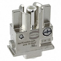 HARTING - 09140012632 - HAN PE-MODULE MALE AXIAL 10-25QM