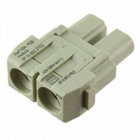 HARTING - 09140022703 - MODULE FEMALE 2POS SOLDER