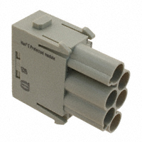 HARTING - 09140063041 - MODULE MALE 6POS CRIMP