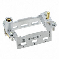 HARTING - 09142100313 - HINGED FRAME HMC 10B F. 3 MODULE