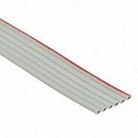 HARTING - 09180067001 - CBL RIBN 6COND 0.050 GRAY 100'