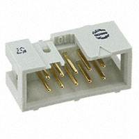 HARTING - 09185105323 - CONN HEADER 10POS T/H R/A GOLD