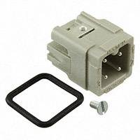 HARTING - 09200032611 - INSERT MALE 3POS+1GND SCREW