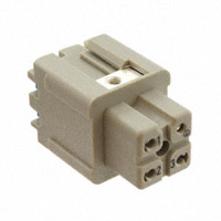 HARTING - 09200032733 - INSERT FEMALE 3POS+1GND PUSH IN