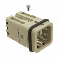 HARTING - 09210072632 - INSERT MALE 7POS+1GND PUSH IN