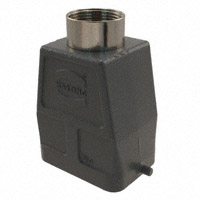 HARTING - 09300060442 - CONN HOOD TOP ENTRY SZ6B PG21