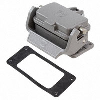 HARTING - 09300100318 - CONN BASE BOTTOM ENTRY SZ10B