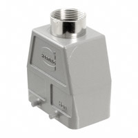 HARTING - 09300100422 - CONN HOOD TOP ENTRY SZ10B PG21