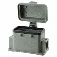 HARTING - 09300102261 - CONN BASE SIDE ENTRY SZ10B PG16