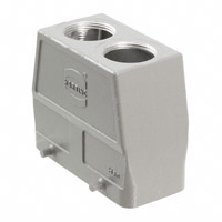 HARTING - 09300160462 - CONN HOOD TOP DUAL SZ16B PG21
