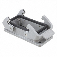 HARTING - 09300161301 - HAN 16B-BASE PNL 2 LEVERS IP67