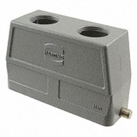 HARTING - 09300240447 - CONN HOOD TOP DUAL SZ24B PG21