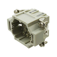 HARTING - 09320103001 - INSERT MALE 10POS+1GND CRIMP