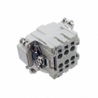 HARTING - 09330062616 - INSERT MALE 6POS+1GND PUSH IN