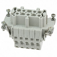 HARTING - 09330102772 - INSERT FEMALE 10POS+1GND PUSH IN