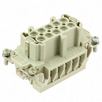 HARTING - 09330102791 - INSERT FEMALE 10POS+1GND SCREW