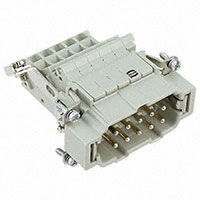 HARTING - 09330104625 - INSERT MALE 10P+1GND TERM BLOCK