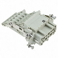 HARTING - 09330104729 - INSERT FMALE 10P+1GND TERM BLOCK