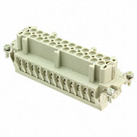 HARTING - 09330242789 - INSERT FEMALE 24POS+1GND SCREW