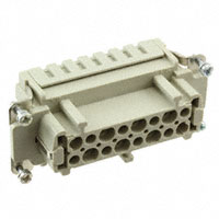 HARTING - 09340062716 - INSERT FMALE 6+2POS+1GND PUSH IN